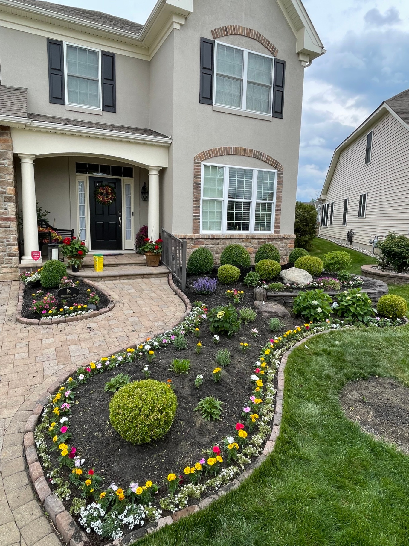 Landscaping job 3 — before planting